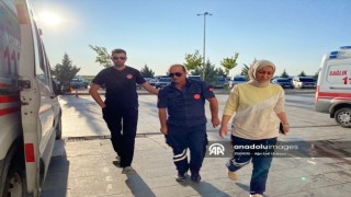 Ambulans şoförü darbedildi
