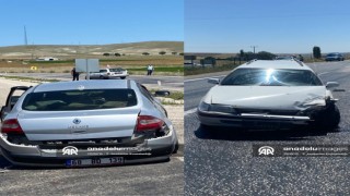 İki Otomobilin Çarpışması Sonucu 3'ü çocuk 7 Kişi Yaralandı