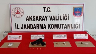 Uyuşturucu İle Uyuduğu Aracında Yakalandı