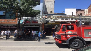 Dönercide Çıkan Yangın Korkuttu
