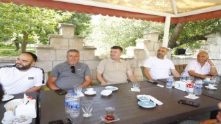 Gurbetçilerden Başkan Dinçer’e Teşekkür
