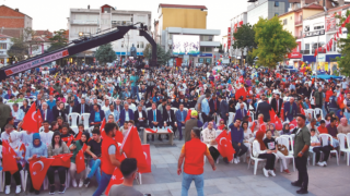 İhanetin 7’inci Yılında Aksaray Şehitlerimizi Unutmadı