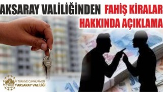 Fahiş Kiralarla İlgili Valilik Harekete Geçti