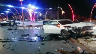 Hız Tutkunluğu Kazayla Sonlandı: 2 Yaralı