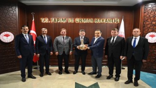 Tarım Bakanına Talep ve Sorunları Hep Beraber İlettiler
