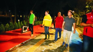 Belediye Ekipleri Tam Kadro Alana İndi