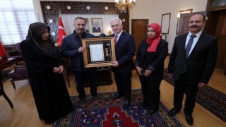 Şehit Lokman Akçağlayan’ın Beratı Ailesine Takdim Edildi