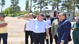 Başkan Dinçer Hobi Bahçeleri Proje Alanında İncelemelerde Bulundu