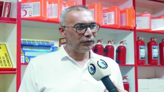 “Son Yaşanan Yangınlardan Sonra Yangın Tüplerine Rağbet Var”