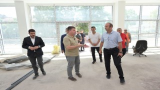 Belediye Başkanı Dr. Evren Dinçer, Selçuklu Külliyesi'nde İncelemelerde Bulundu