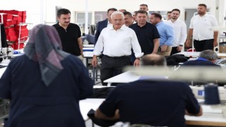 Vali Kumbuzoğlu Aksaray OSB’de Fabrikaları Ziyaret Etti