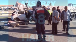 Eşmekaya’da Feci Kaza 1 Ölü 1 Yaralı