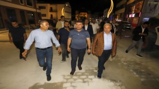 Vali Kumbuzoğlu ve Başkan Dinçer Hamidiye Kentsel Dönüşüm Alanını Ziyaret Etti