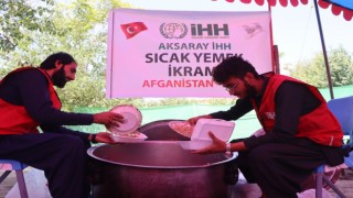 Aksaray İHH’dan Afganistan’daki Depremzedelere Sıcak Yemek Desteği