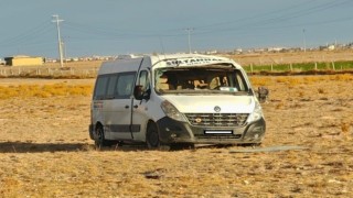 BOTAŞ Yolunda Servis Kazası 1 Hafif Yaralı