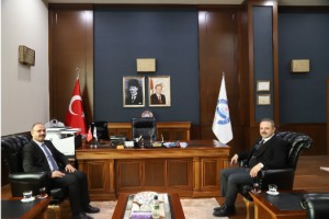 Ulaş’tan Rektör Arıbaş’a Veda Ziyareti