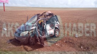 Aksaray–Nevşehir Yolunda Korkunç Kaza: 1 Ölü 3 Ağır Yaralı