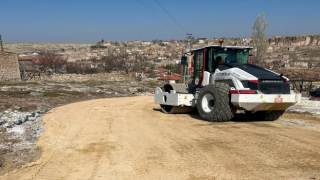 Köy Yollarında Çalışmalar Başladı