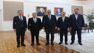 AK Heyetten Bakan Memişoğlu’na Ziyaret