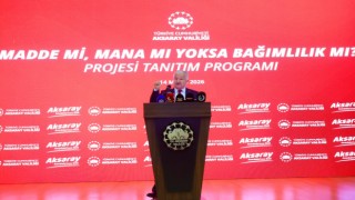 Madde mi? Mana mı? Projesi Tanıtıldı