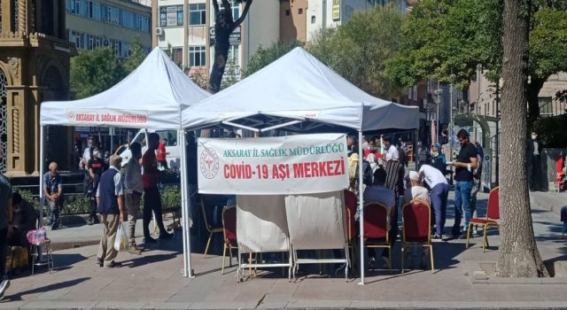 Vaka Rekoru Kıran Aksaray’da Aşı Yoğunluğu