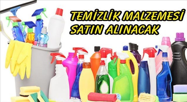 Temizlik Malzemesi Satın Alınacak