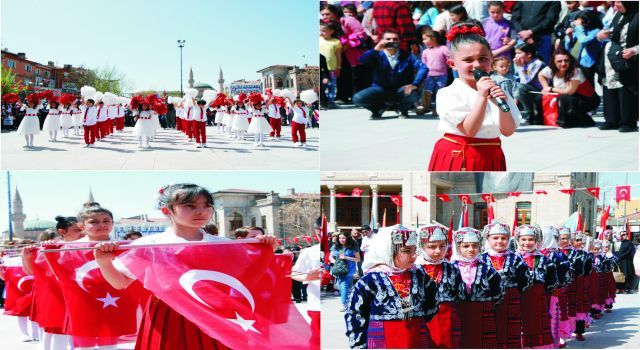 23 Nisan Aksaray’da Coşkuyla Kutlandı