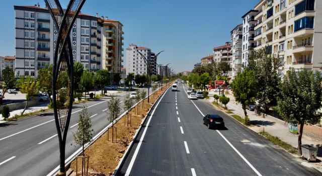 Atatürk Bulvarındaki Çalışmalar Tamamlandı