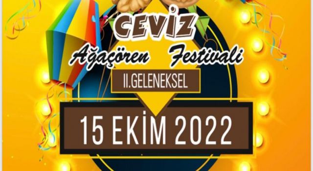 Ağaçören Ceviz Festivali 15 Ekim’de Yapılacak