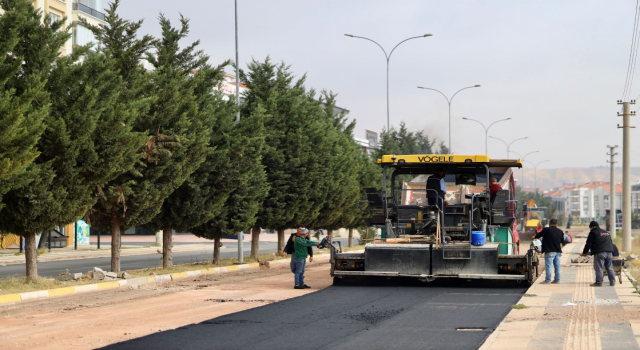 Dinçer; 250 Bin Ton Sıcak Asfalt Serim Hedefine Yaklaştık