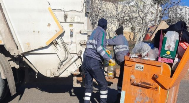 Aksaray Belediyesi Temizlik İşleri Ekipleri Felaket Bölgesinde