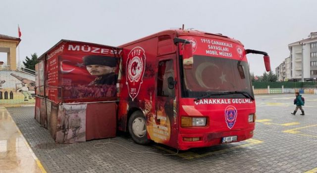 Çanakkale Ruhunu Mobil Müzede Yaşadılar