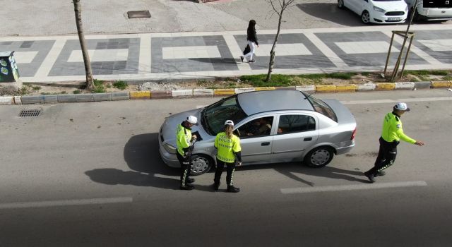 Trafikte Droneli Denetim