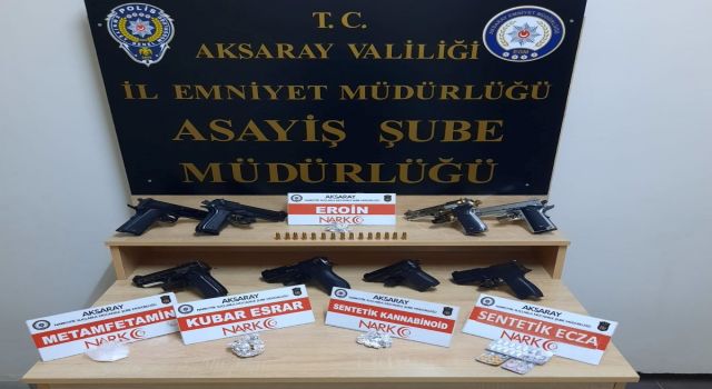 Aksaray’ın Nisandaki Asayiş Bilançosunda 57 Tutuklama