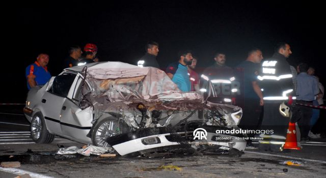 Trafik kazasında 1 kişi hayatını kaybetti, 2 kişi yaralandı