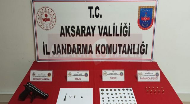 Eser Kaçakçısı Jandarmadan Kaçamadı