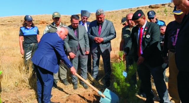 Vali Kumbuzoğlu “Her Fidanı Bir Gazimizin Temsilcisi Gibi Algılayacağız”