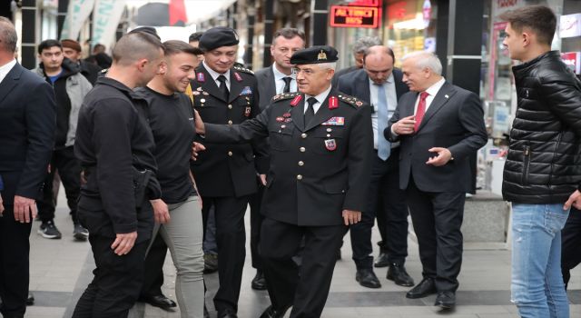 Jandarma Genel Komutanı Orgeneral Arif Çetin, Aksaray'da Ziyaretlerde Bulundu