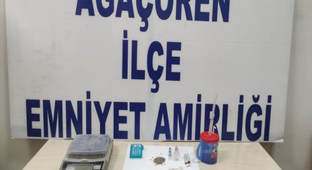 Ağaçören’de Zehir Operasyonu: 1 Gözaltı