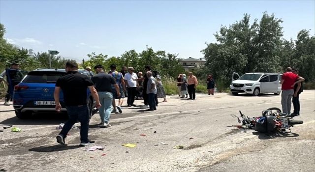 Motosiklet Kazası Sürücü Hayatını Kaybetti, Eşi Ağır Yaralandı