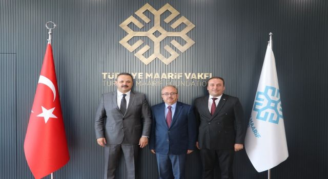 ASÜ Rektöründen TİKA ile Maarif Vakfı Başkanlarına Ziyaret