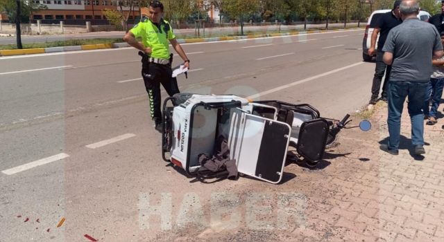 Hürriyet Mahallesinde Kaza 1 Yaralı