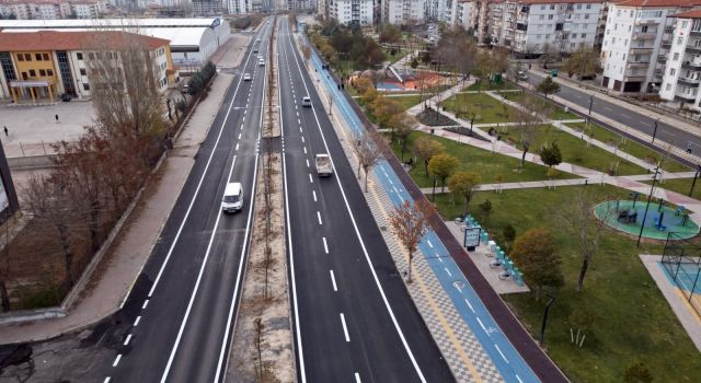 Alparslan Türkeş Bulvarındaki Çalışmalar Sürüyor