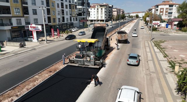 Alparslan Türkeş Bulvarındaki Çalışmalarda Sona Gelindi