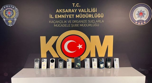 11 Adet Kaçak Telefon Ele Geçirildi