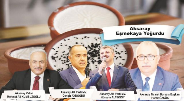 Vali, Vekiller ve Özkök’ün Güç Birliği Aksaray’a 18 Milyonluk Proje Kazandırdı