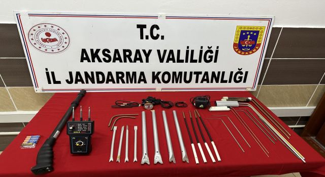 5 Defineci de Ağaçören’de Yakalandı