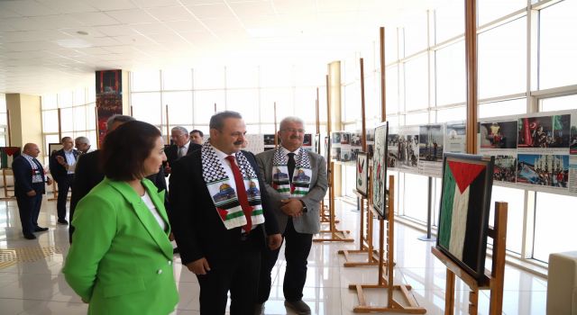 ASÜ'de Filistin Halkına Destek Sergisi Açıldı