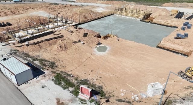 Yeni Şehir Mezarlığı Külliyesinde İnşaat Çalışmaları Planlandığı Biçimde İlerliyor
