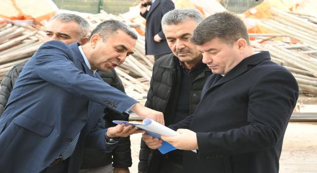 Gençlik Merkezinde Çalışmalar Tüm Hızıyla Sürüyor